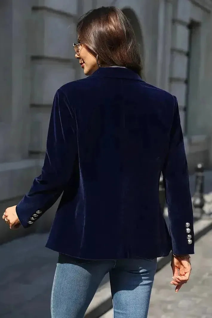 Aria™ | Elegant Velvet Blazer