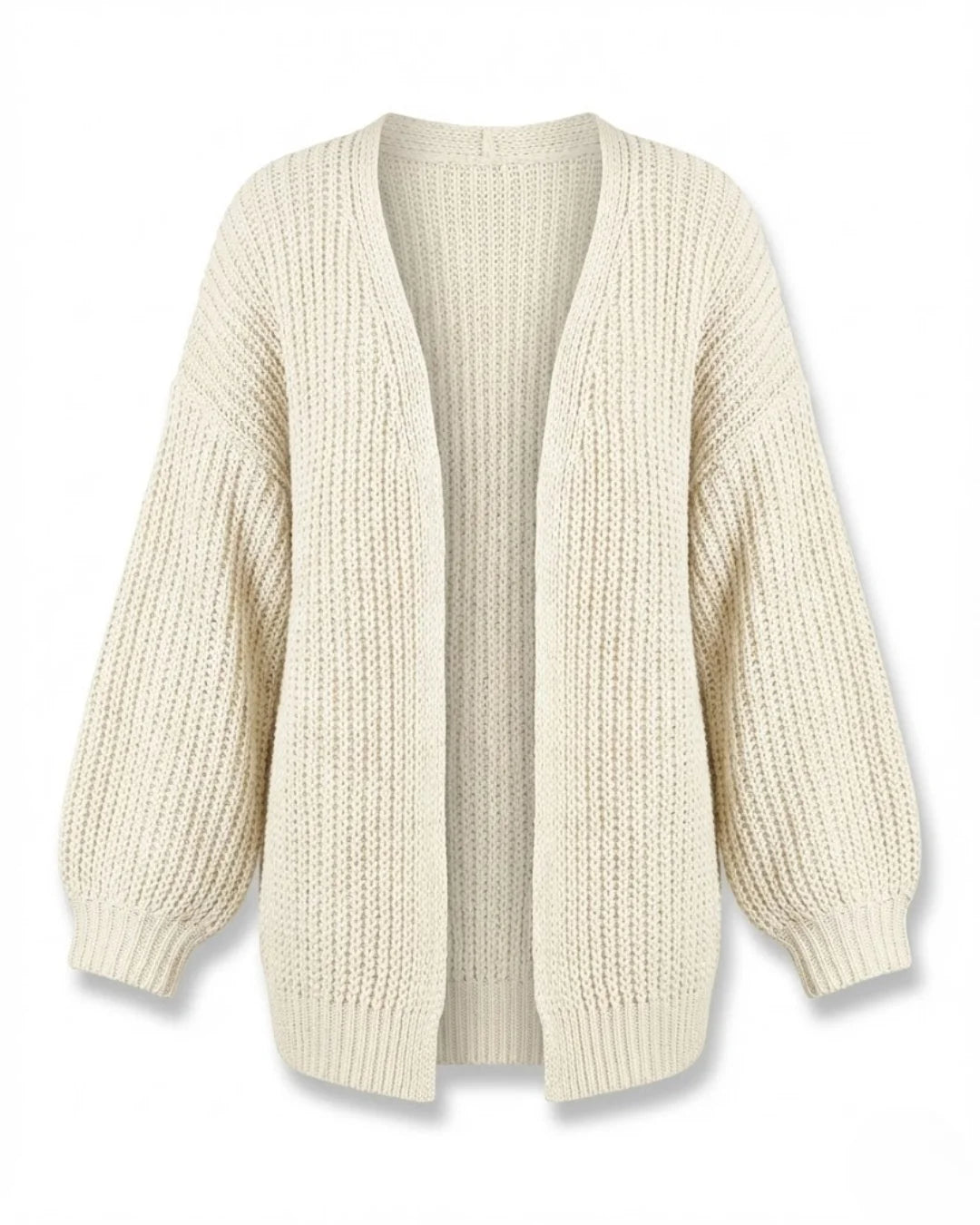 Katya™ | Chunky Knit Oversized Open Cardigan