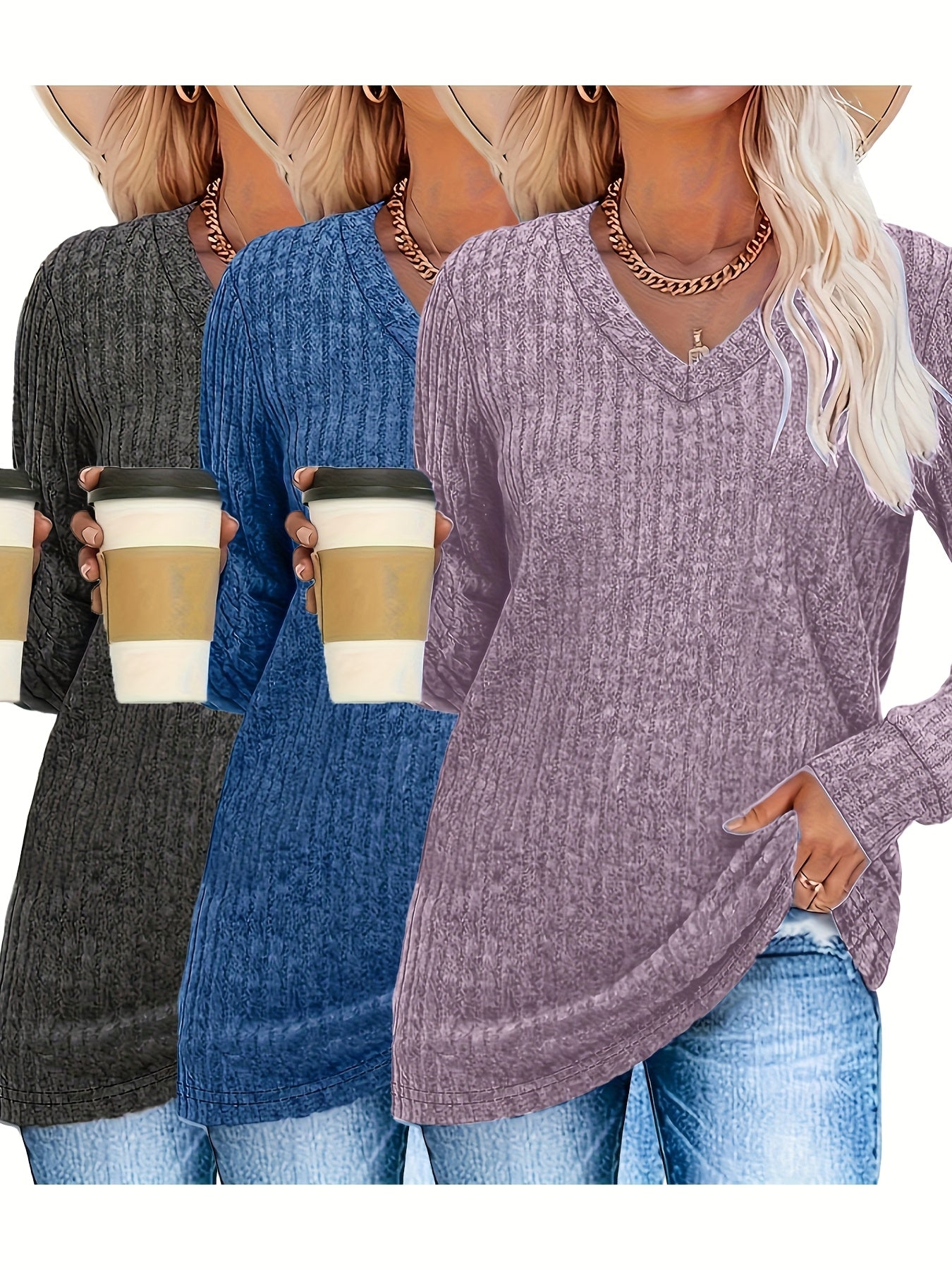 Mireille™ | Elegant Casual Sweater (2 + 1 Free)