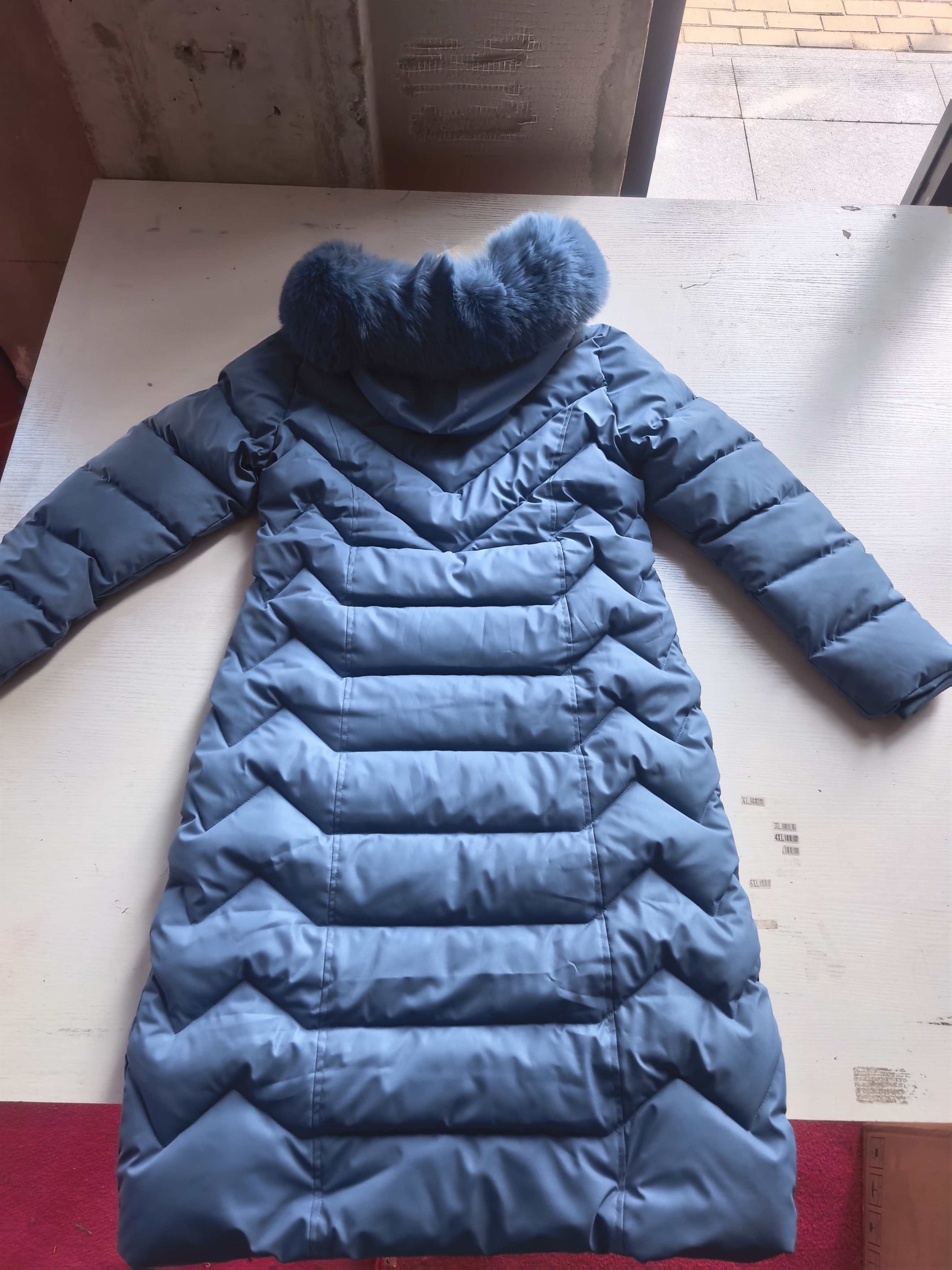 Perrine™ | Faux-Fur Collar Long Puffer Coat