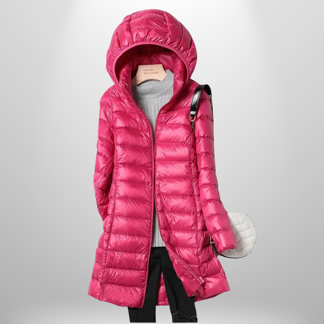 Evelyn™ | Elegant and Lightweight Down Jacket