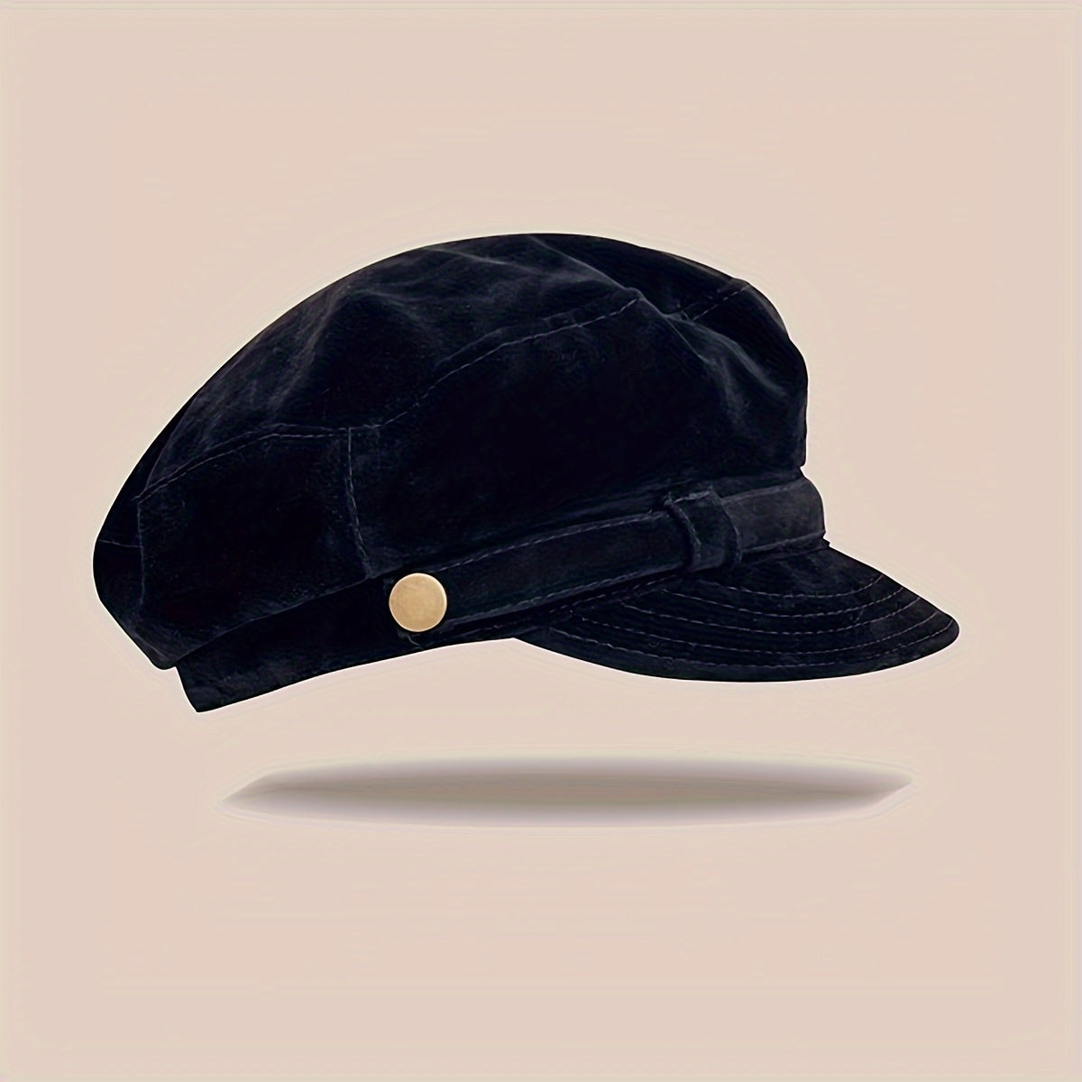 Arletty™ | Button-Band Fisherman Fiddler Cap
