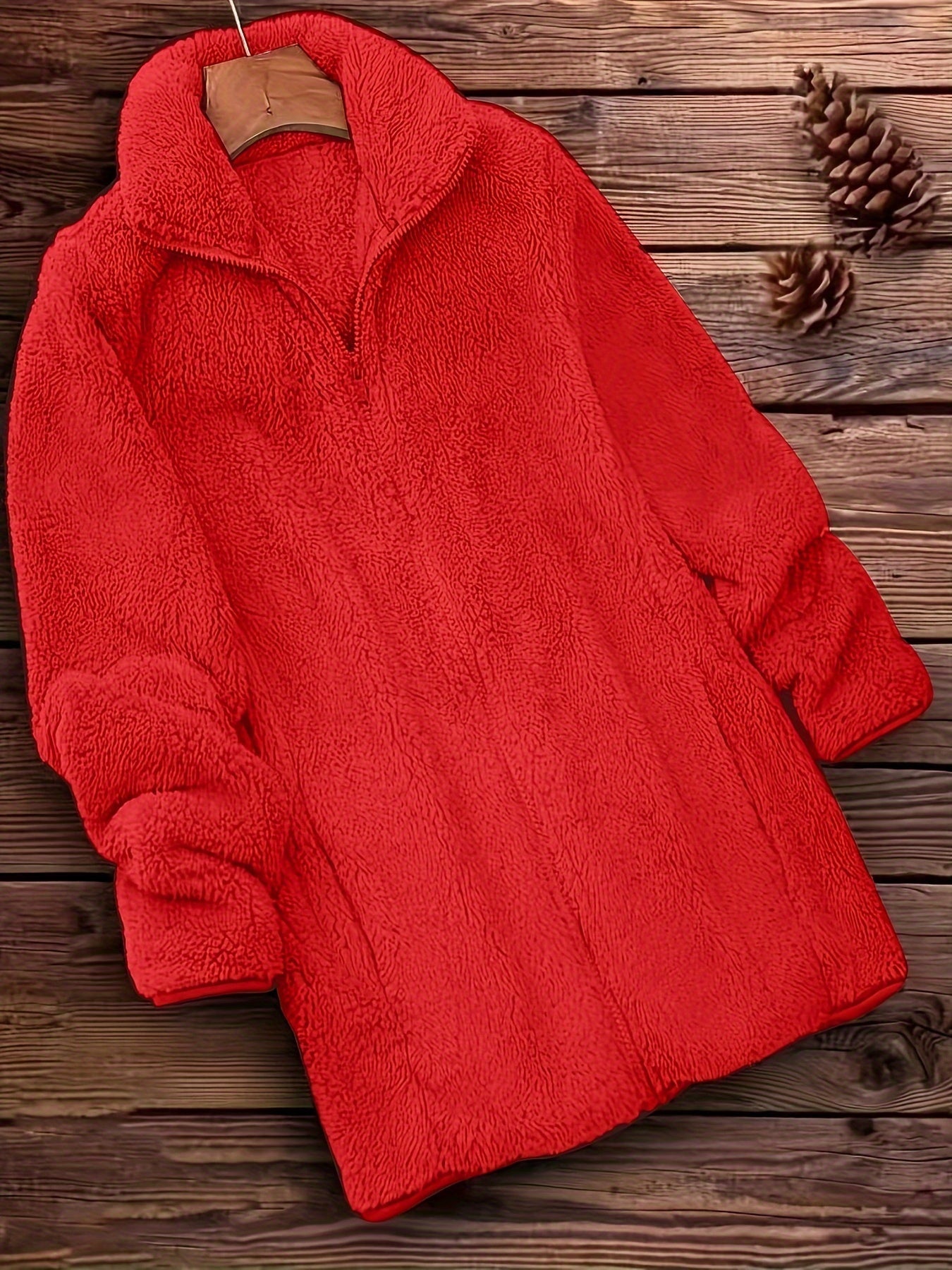 Gafi™ | Textured Fleece Jacket