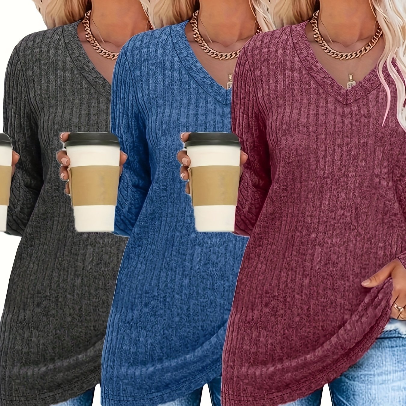 Mireille™ | Elegant Casual Sweater (2 + 1 Free)