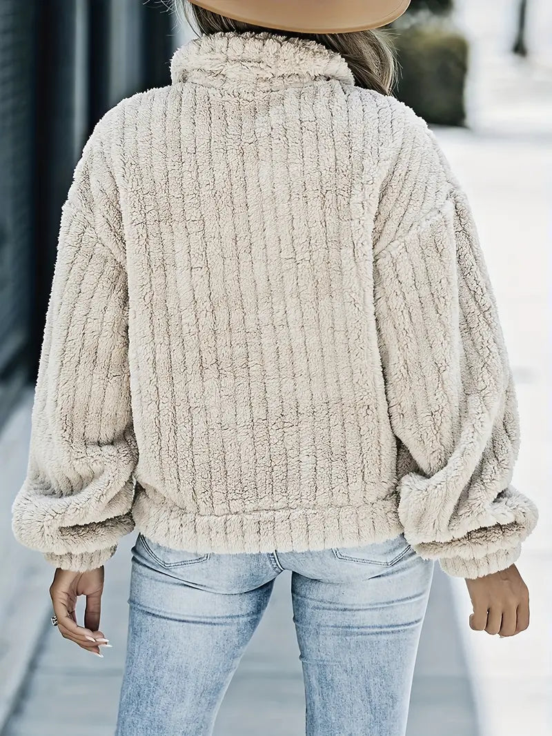 Luna™ | Casual Teddy Jacket