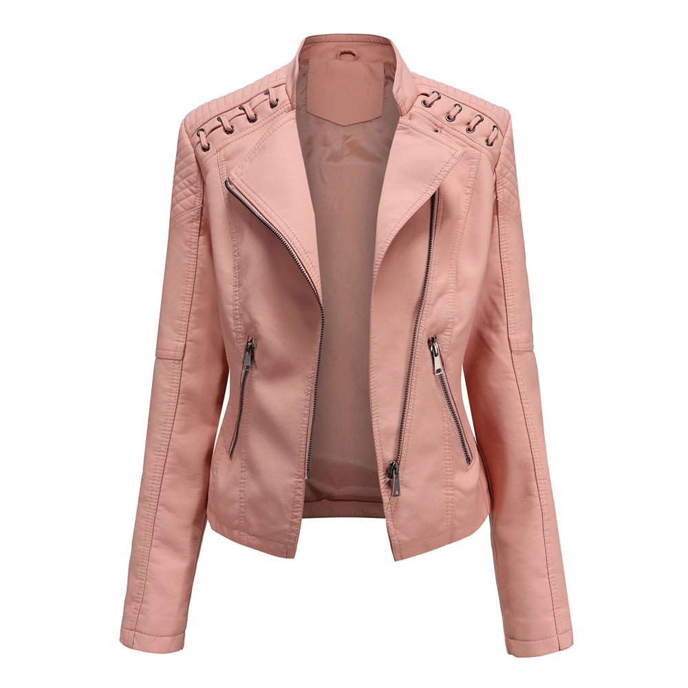 Veronica™ | Elegant Leather Jacket for Women