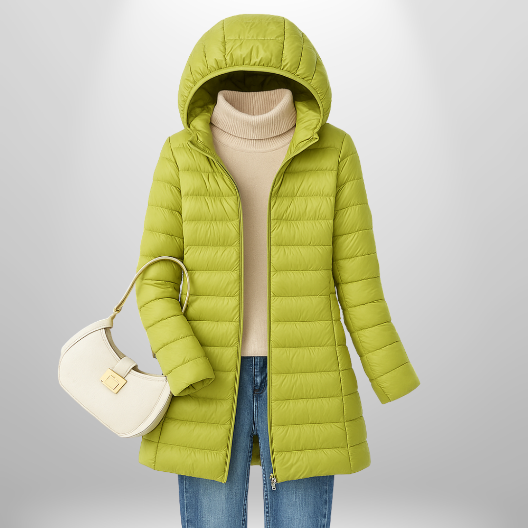 Evelyn™ | Elegant and Lightweight Down Jacket