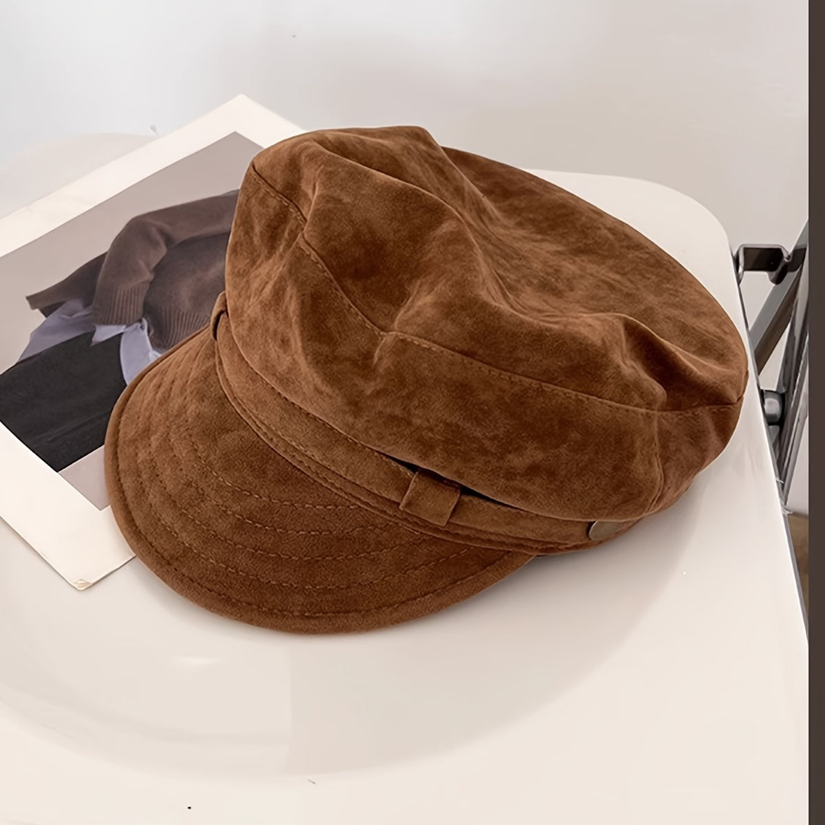 Arletty™ | Button-Band Fisherman Fiddler Cap
