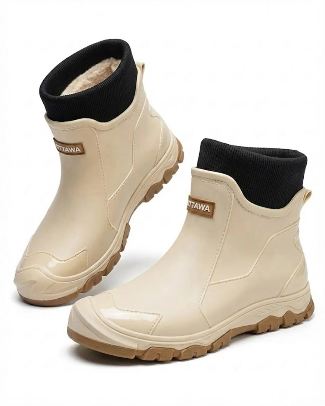 Adela™ | Plush-lined waterproof lug-sole snow boots