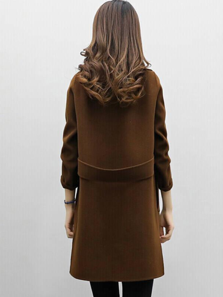 Roxana™ | Oversized Lapel Double-Breasted Tailored Coat