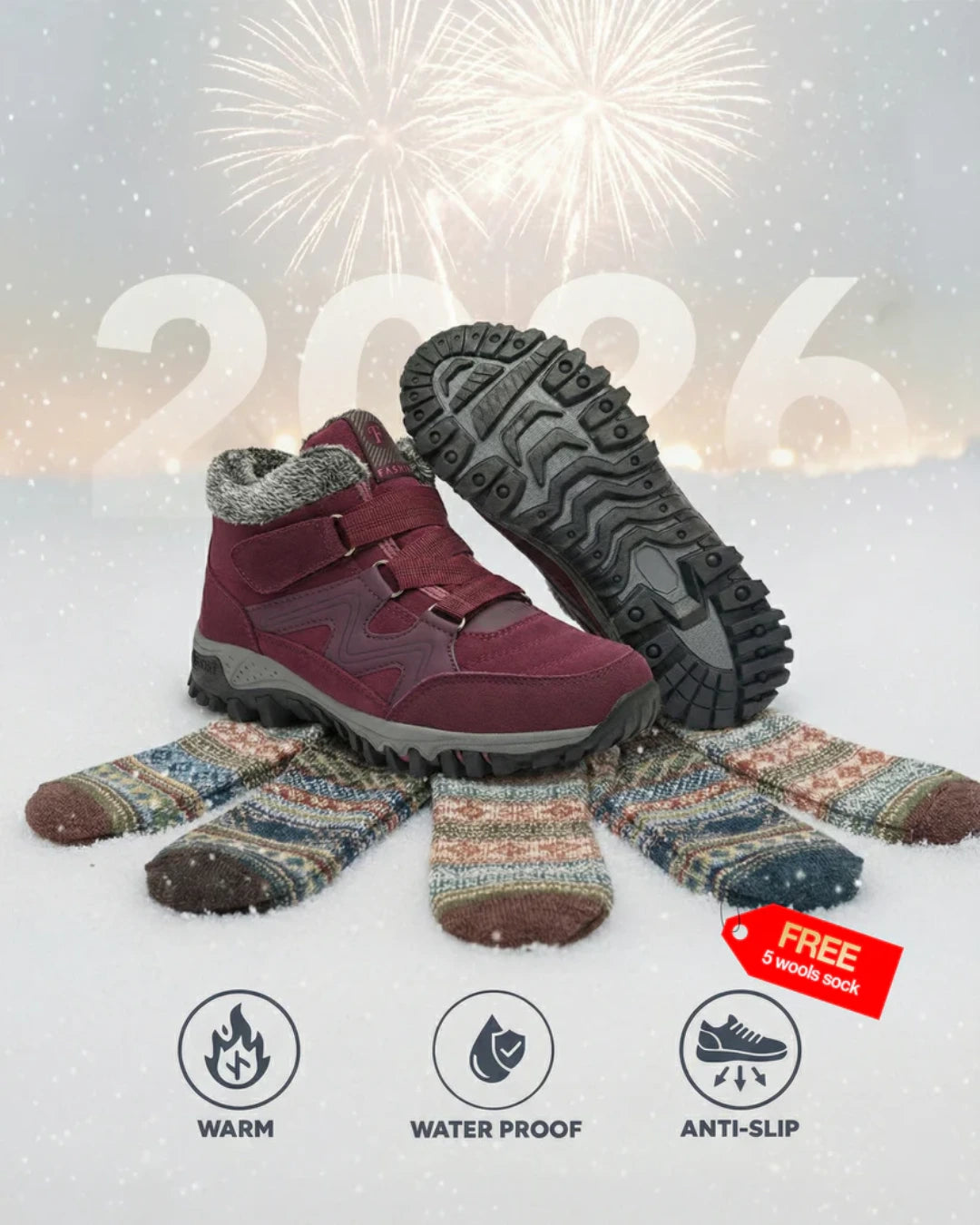 EvoComfort™ | Orthopedic Boots with Vibram® Soles & Arch Support