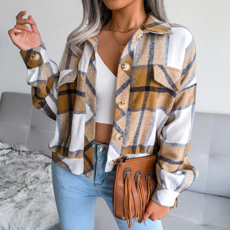 Lauren™ | Elegant and Comfortable Checkered Jacket