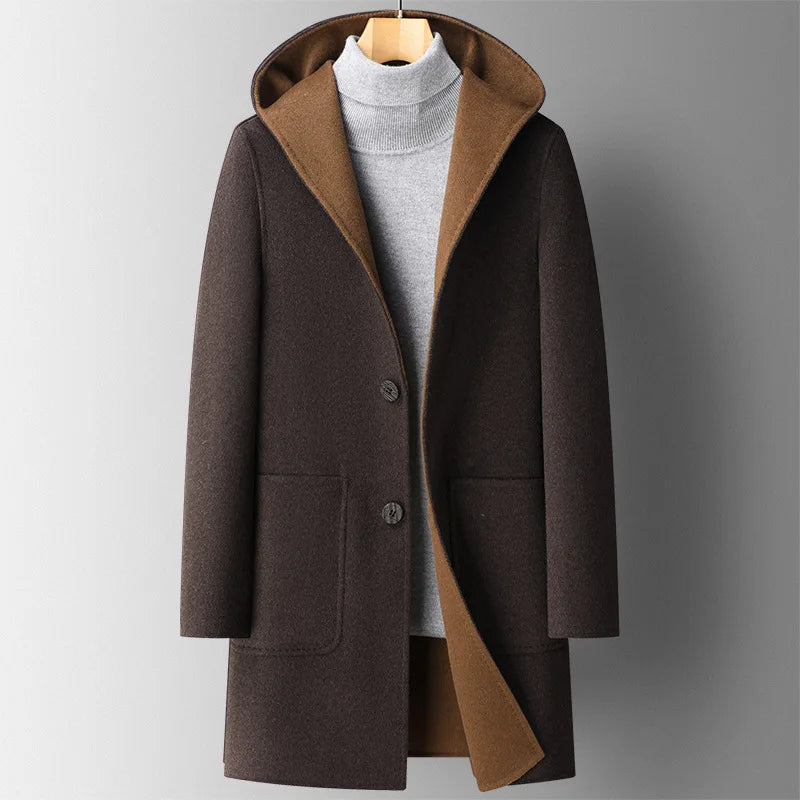 Patricia™ | Hooded Wool Coat