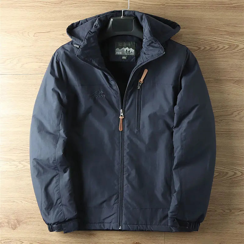 Paul™ | Waterproof Fleece-Lined Outdoor Hooded Jacket