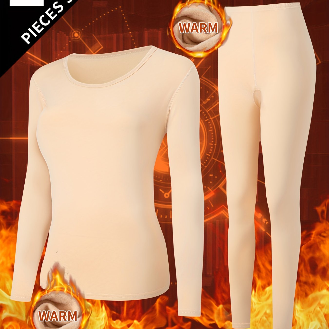 Celestine™ | Crew-Neck Top and Leggings Set