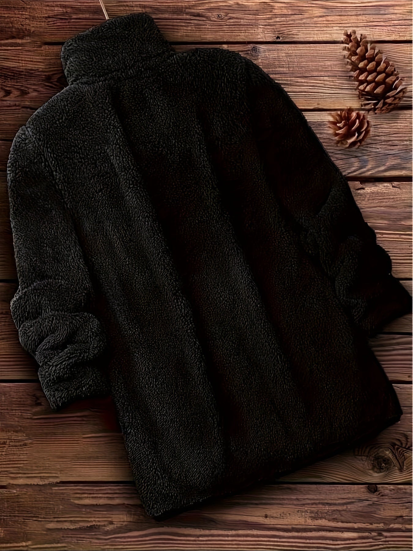 Gafi™ | Textured Fleece Jacket