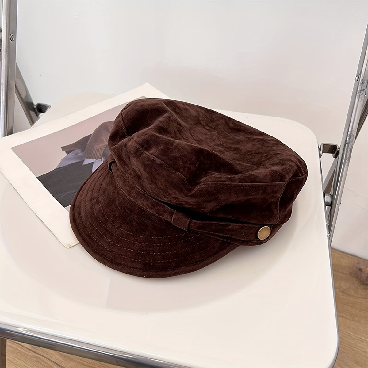 Arletty™ | Button-Band Fisherman Fiddler Cap