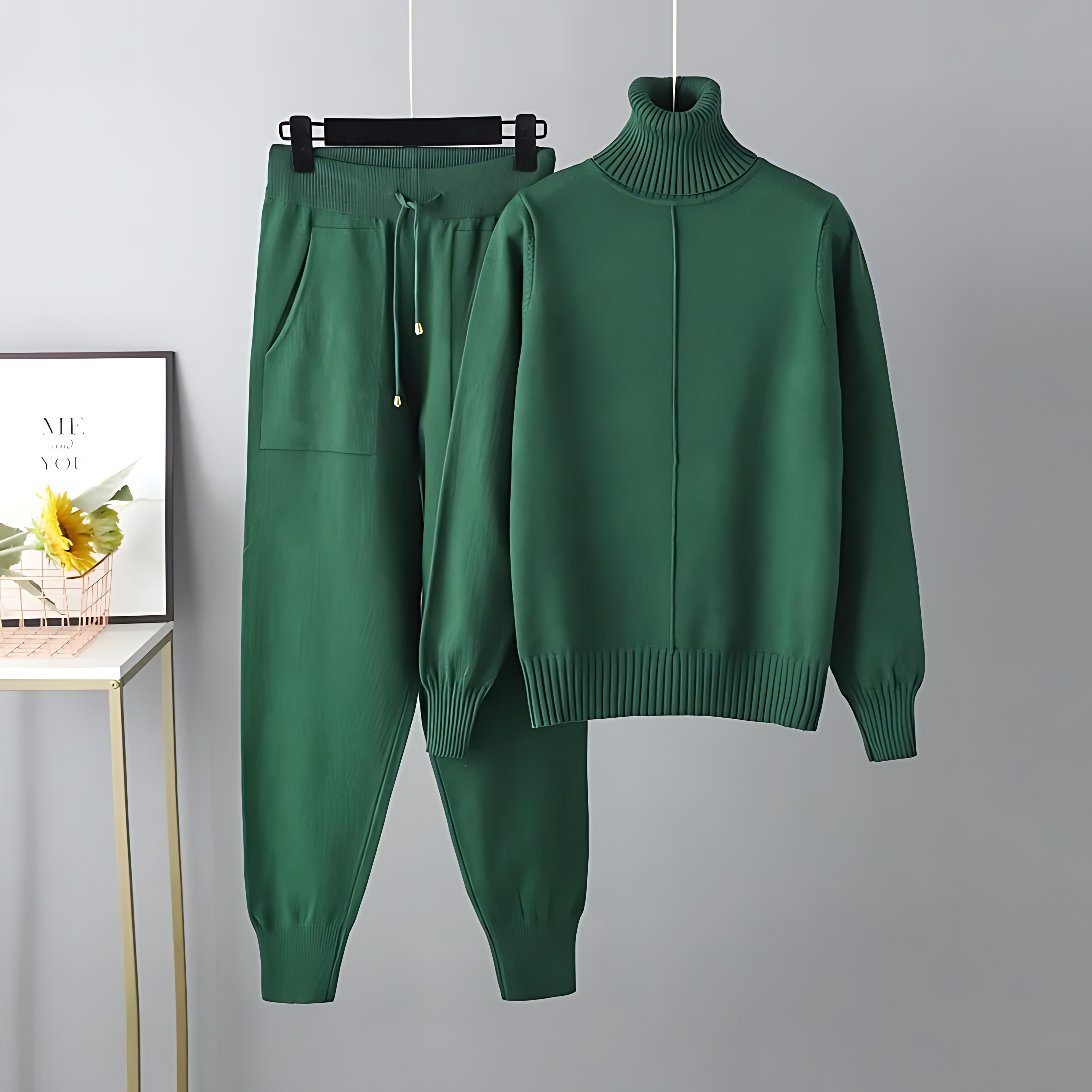 Avril™ | Elegant and Comfortable Rolled Collar Set