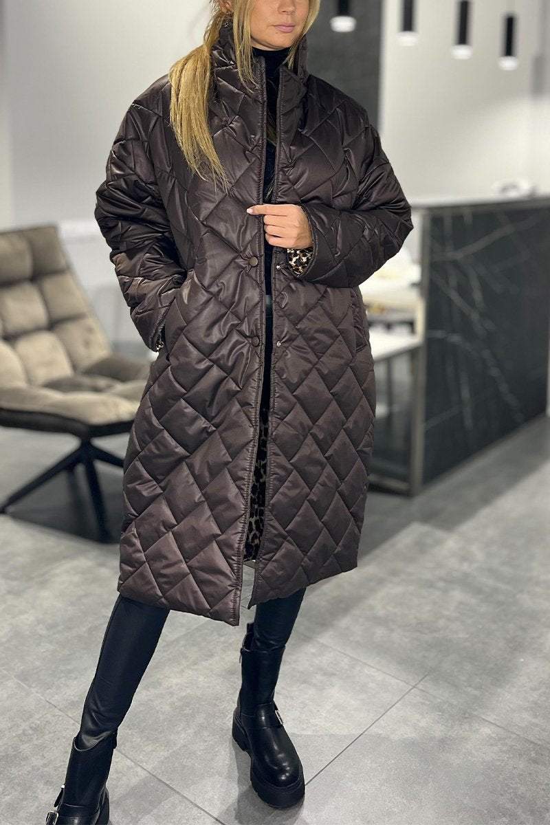 Léa™ | Casual Cotton Coat with Elegant Collar