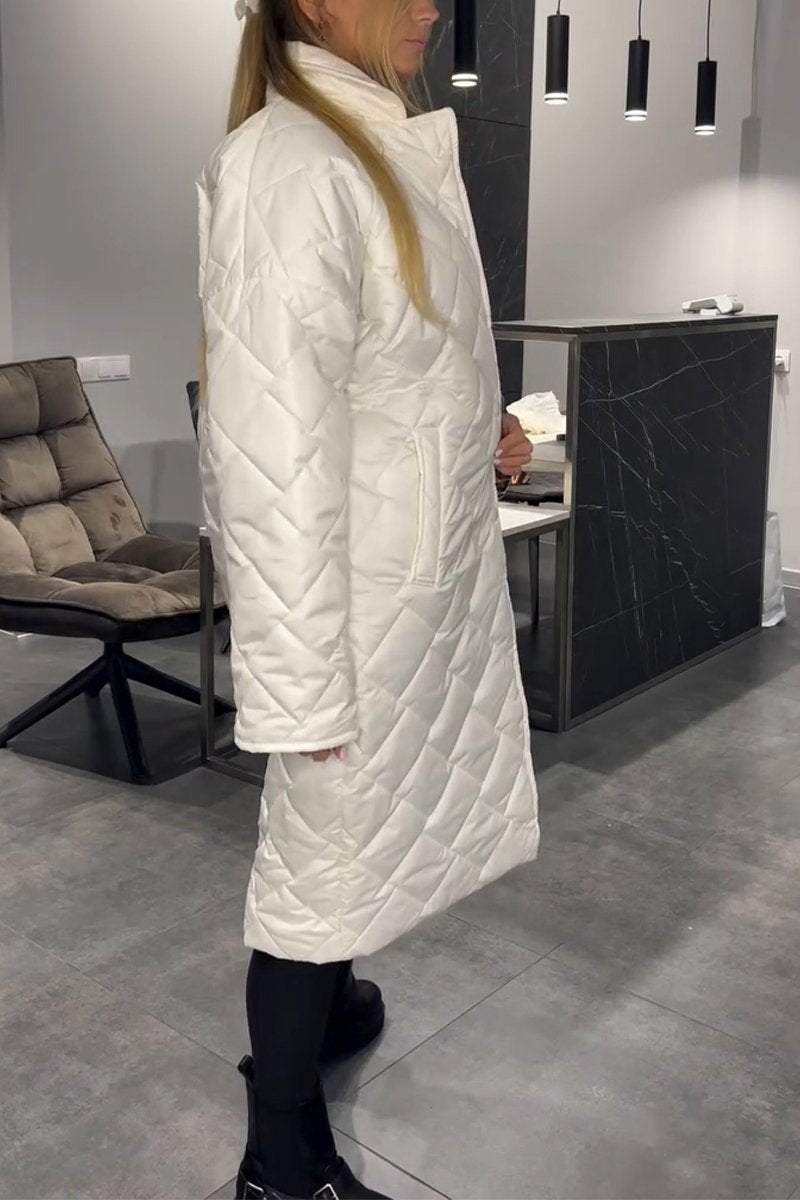 Léa™ | Casual Cotton Coat with Elegant Collar