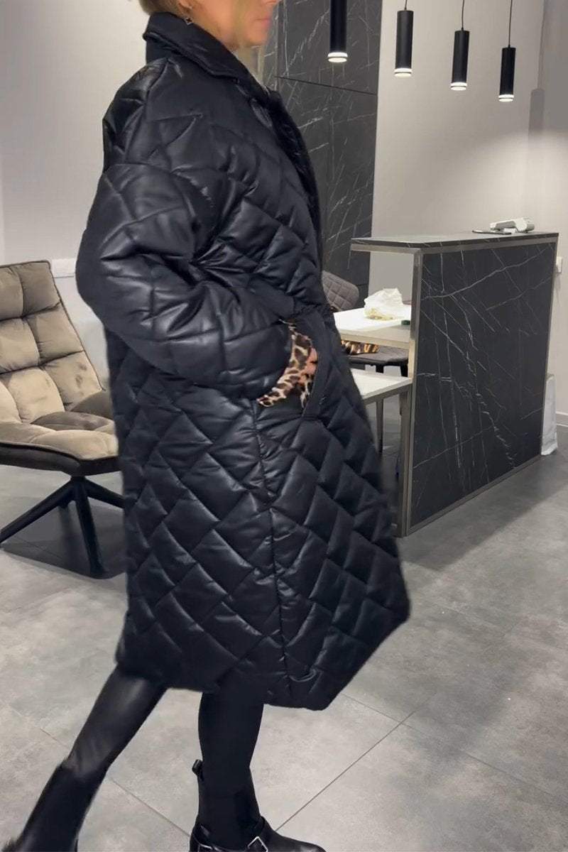 Léa™ | Casual Cotton Coat with Elegant Collar