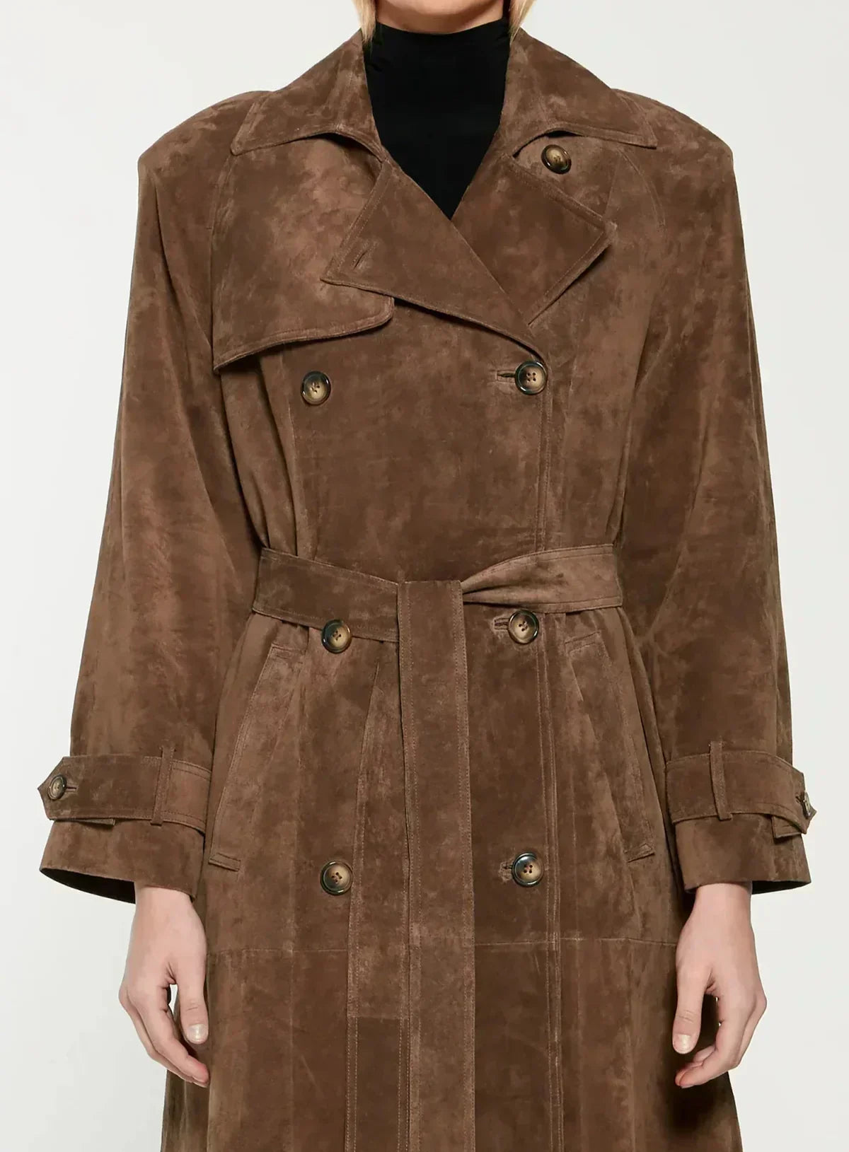 Isabella™ | Elegant Cotton Trench Coat