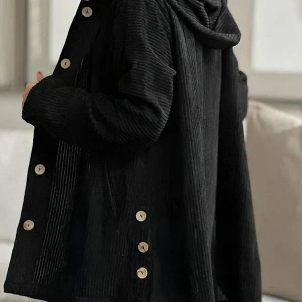 Dana™ | Ribbed Hooded Coat