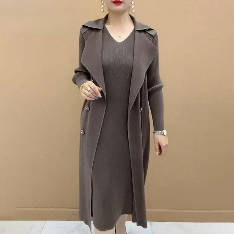 Grama™ | Trompe-l'œil Coat-Robe