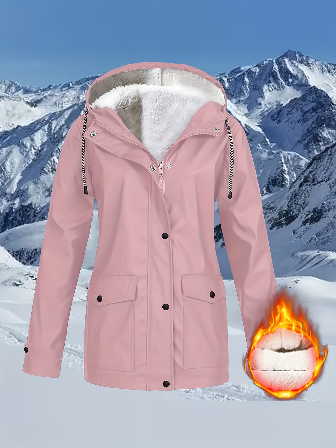 Zara™ | Warm-Lined & Water-Resistant Hooded Parka Jacket