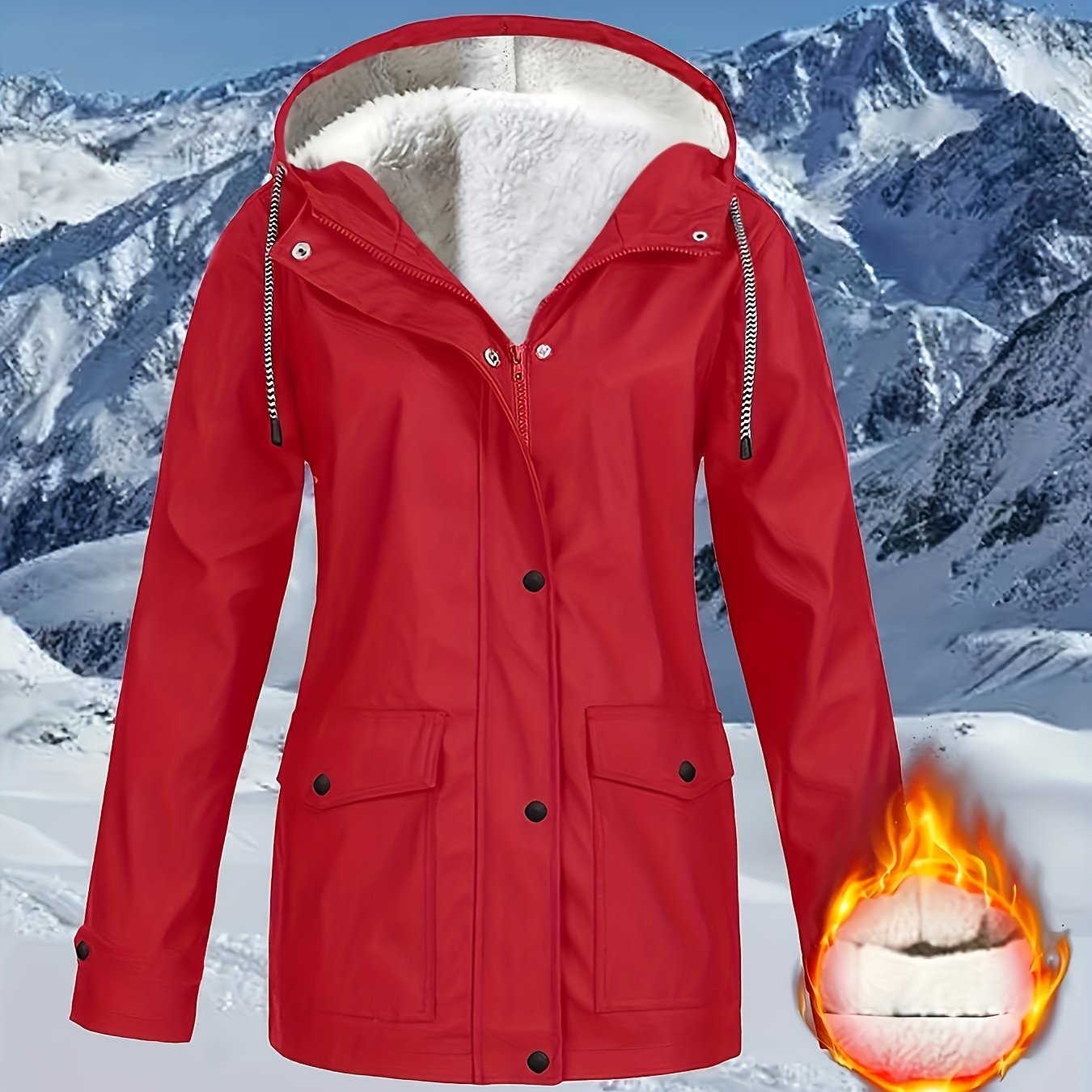 Zara™ | Warm-Lined & Water-Resistant Hooded Parka Jacket