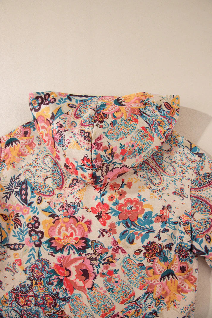 Jira™ | Double-Layered Paisley Pattern Jacket