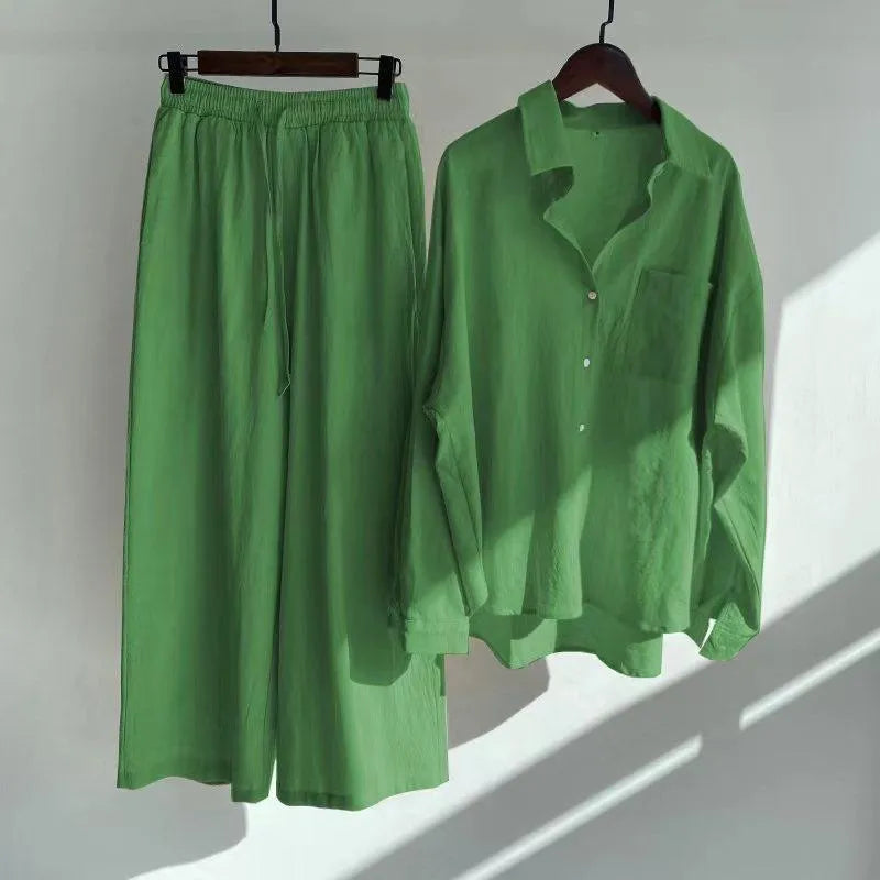 Dream™ | Cotton-Linen Ensemble Elegance Comfort