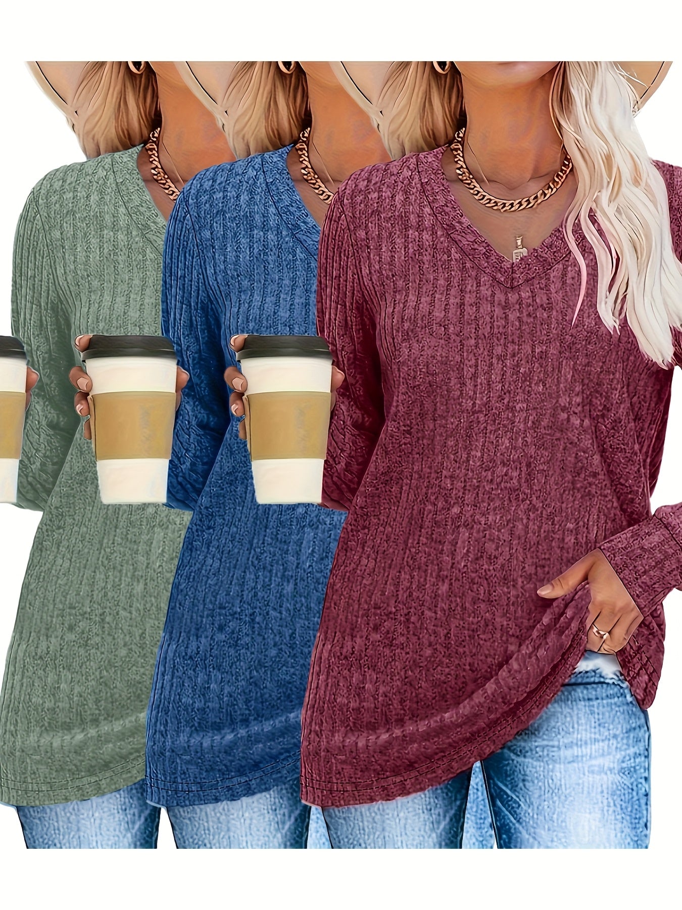Mireille™ | Elegant Casual Sweater (2 + 1 Free)