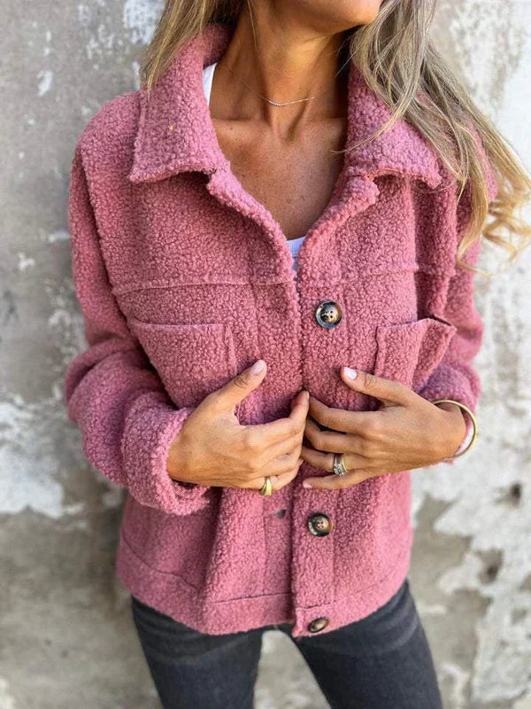 Zoe™ | Elegant Wool Coat - Comfort and Style