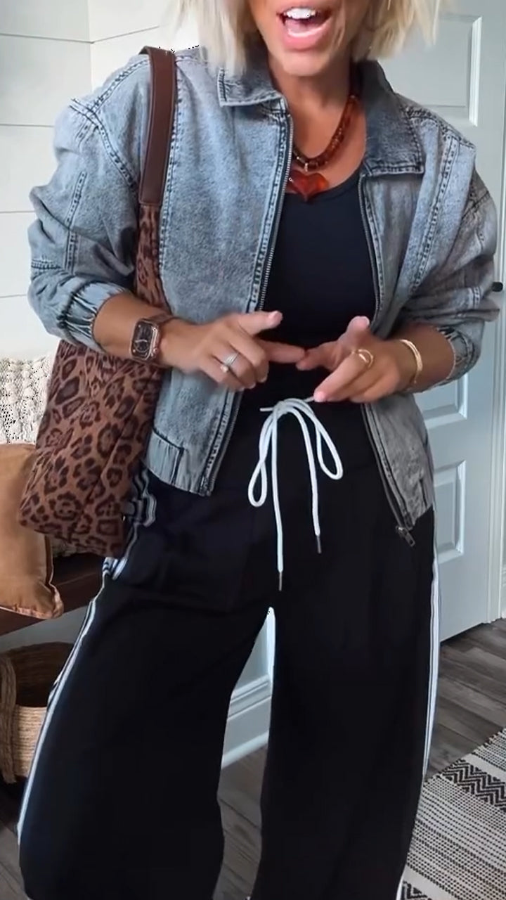 Valentina™ | Elegant Denim Jacket