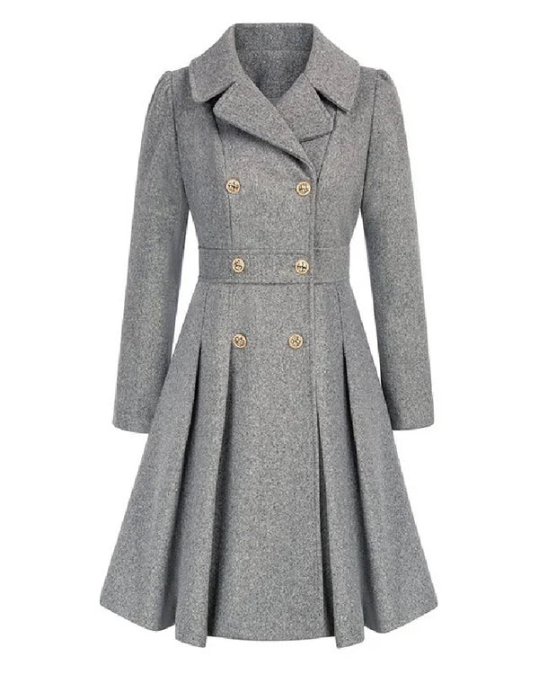 Sofia™ | Elegant Wool Coat