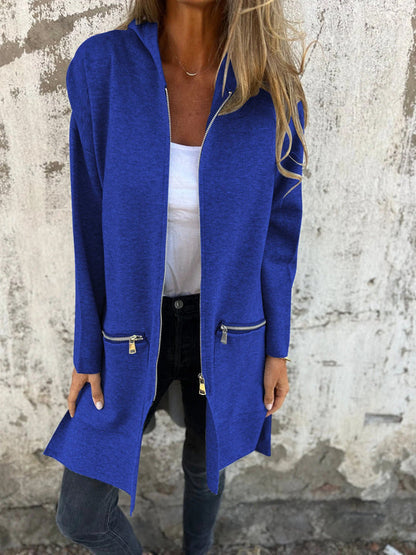 Alcatella™ | Elegant Long Sleeve Zip Cardigan