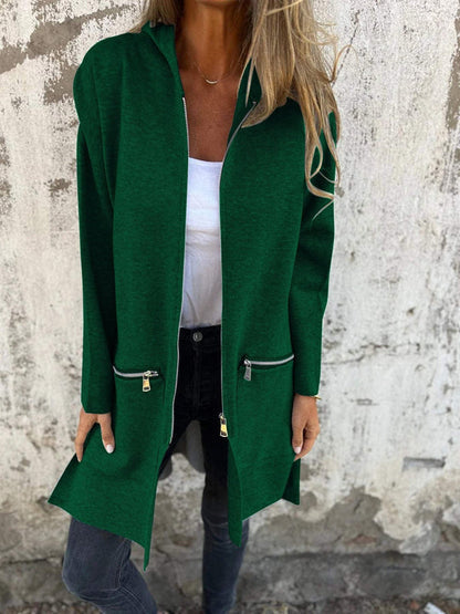 Alcatella™ | Elegant Long Sleeve Zip Cardigan