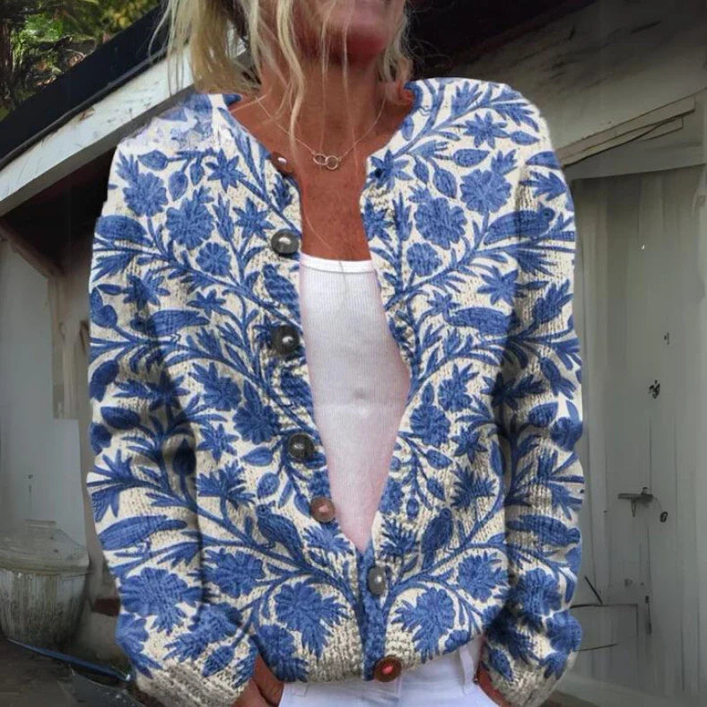 Mina™ | Floral Cardigan
