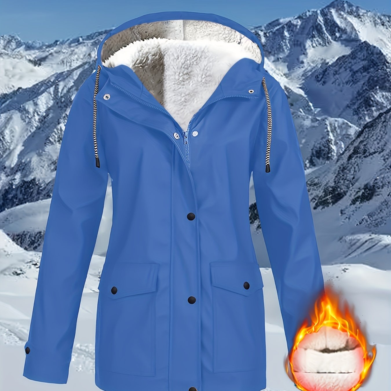 Zara™ | Warm-Lined & Water-Resistant Hooded Parka Jacket