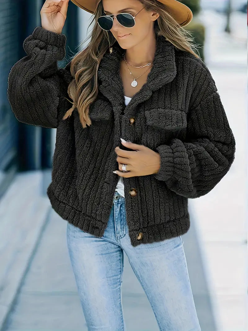 Luna™ | Casual Teddy Jacket