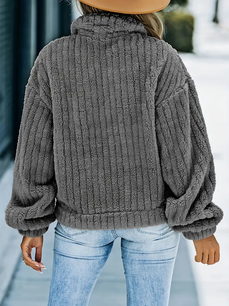 Luna™ | Casual Teddy Jacket