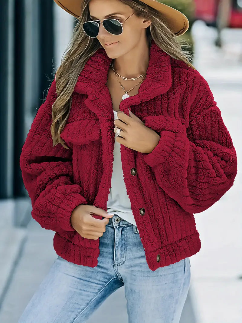 Luna™ | Casual Teddy Jacket