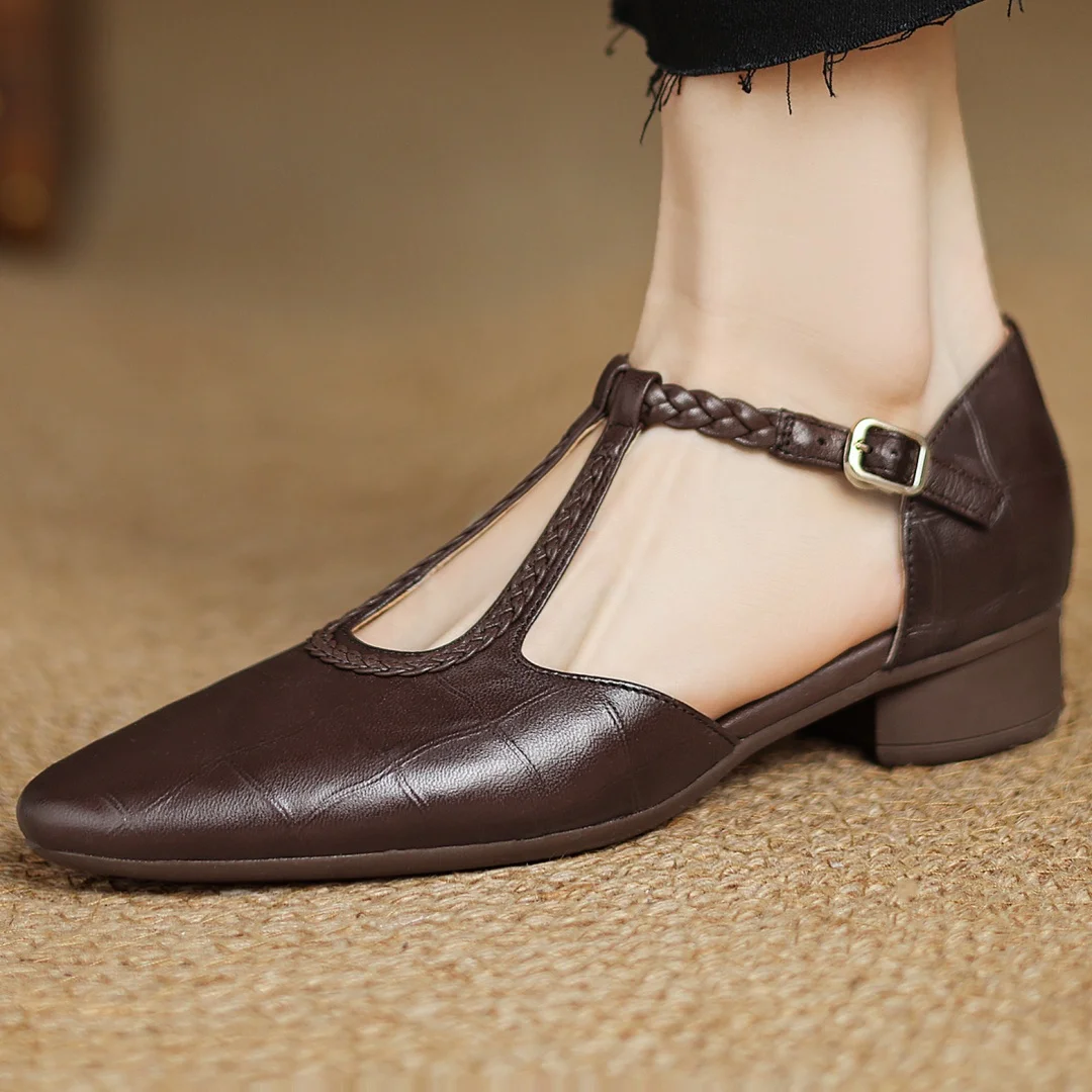 Veronica™ | Elegant Leather Sandals