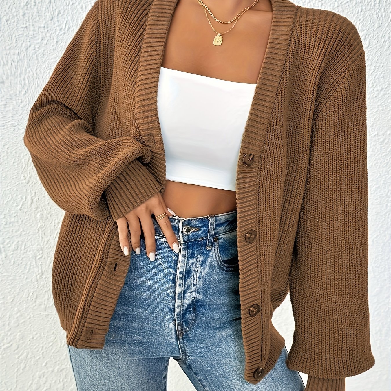 Oriana™ | Elegant Viscose Cardigan