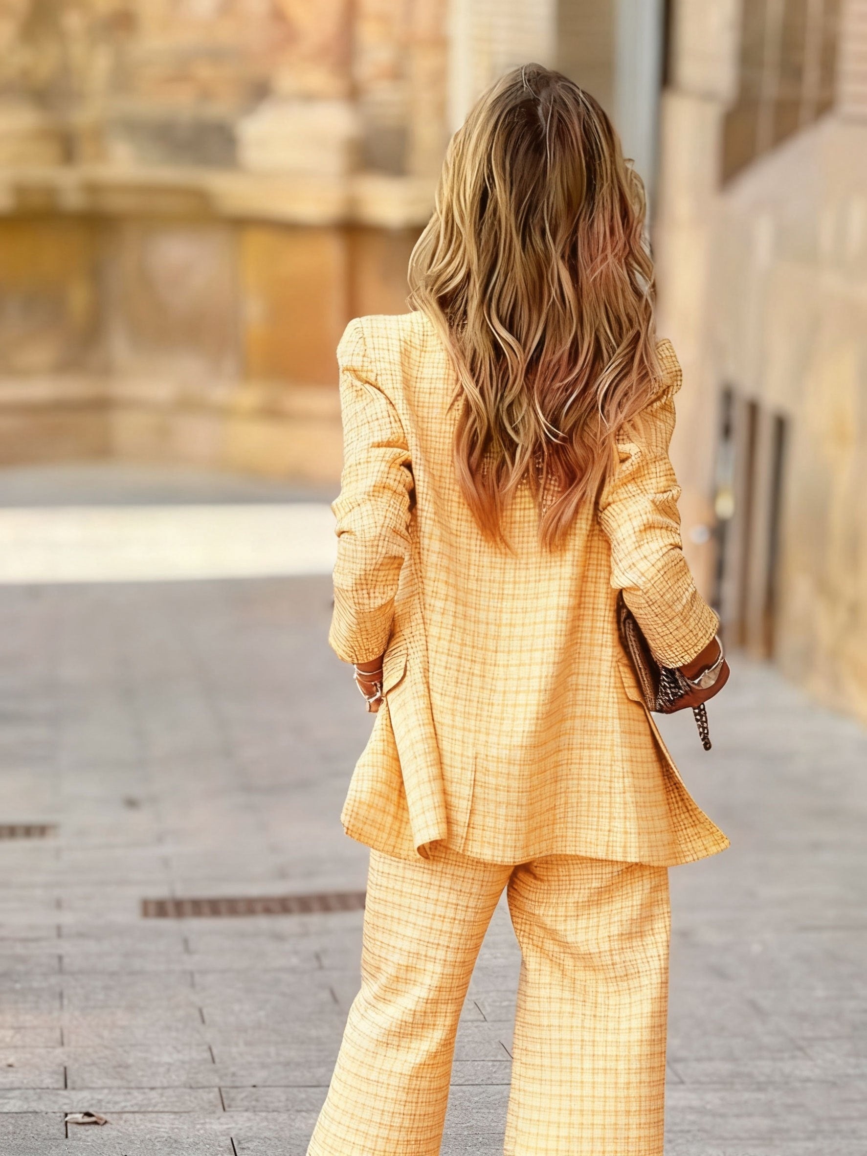 Alexandra™ | Chic Checkered Set - Casual Elegance