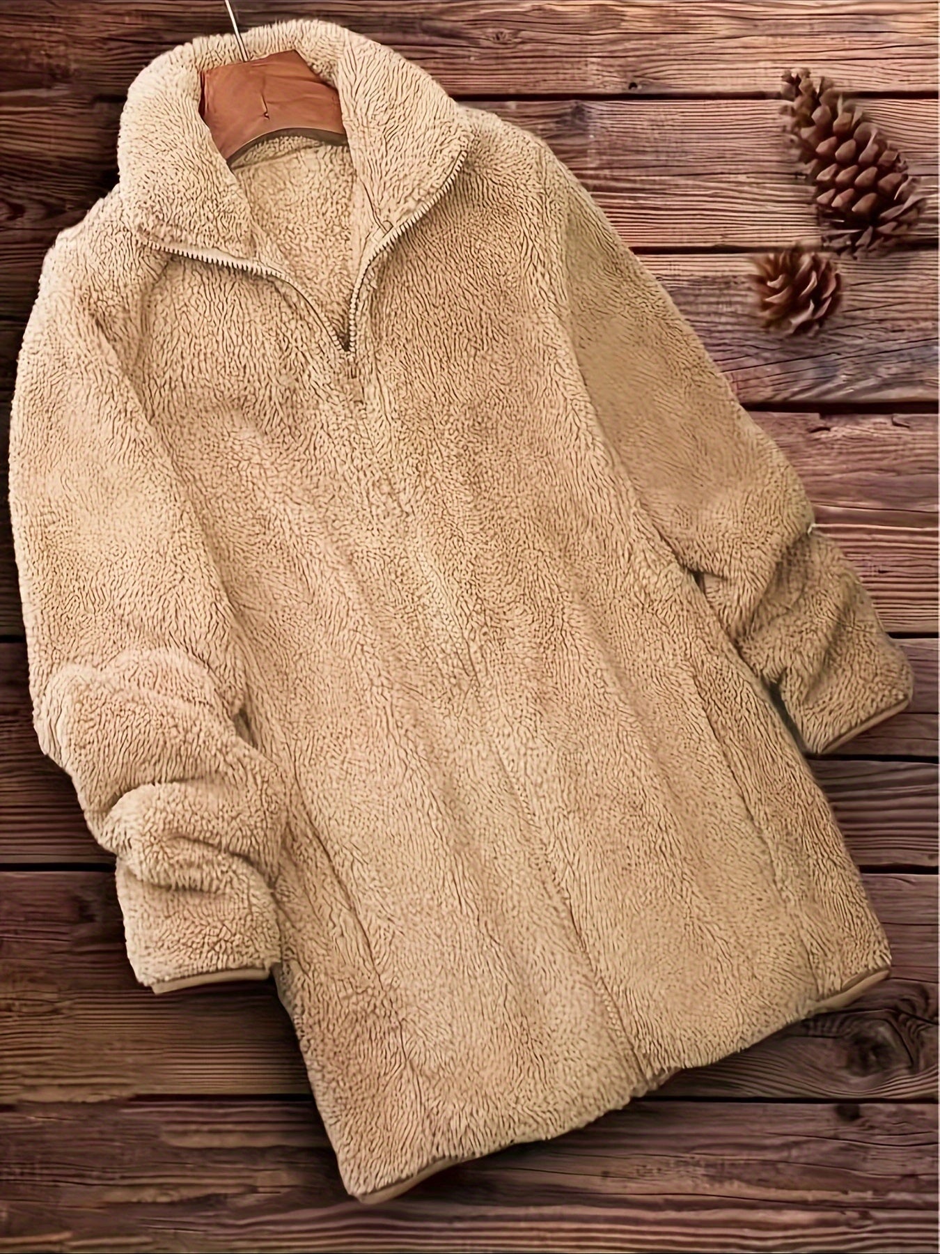 Gafi™ | Textured Fleece Jacket