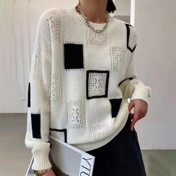 Zarela™ | Elegant and Comfortable Patchwork Sweater