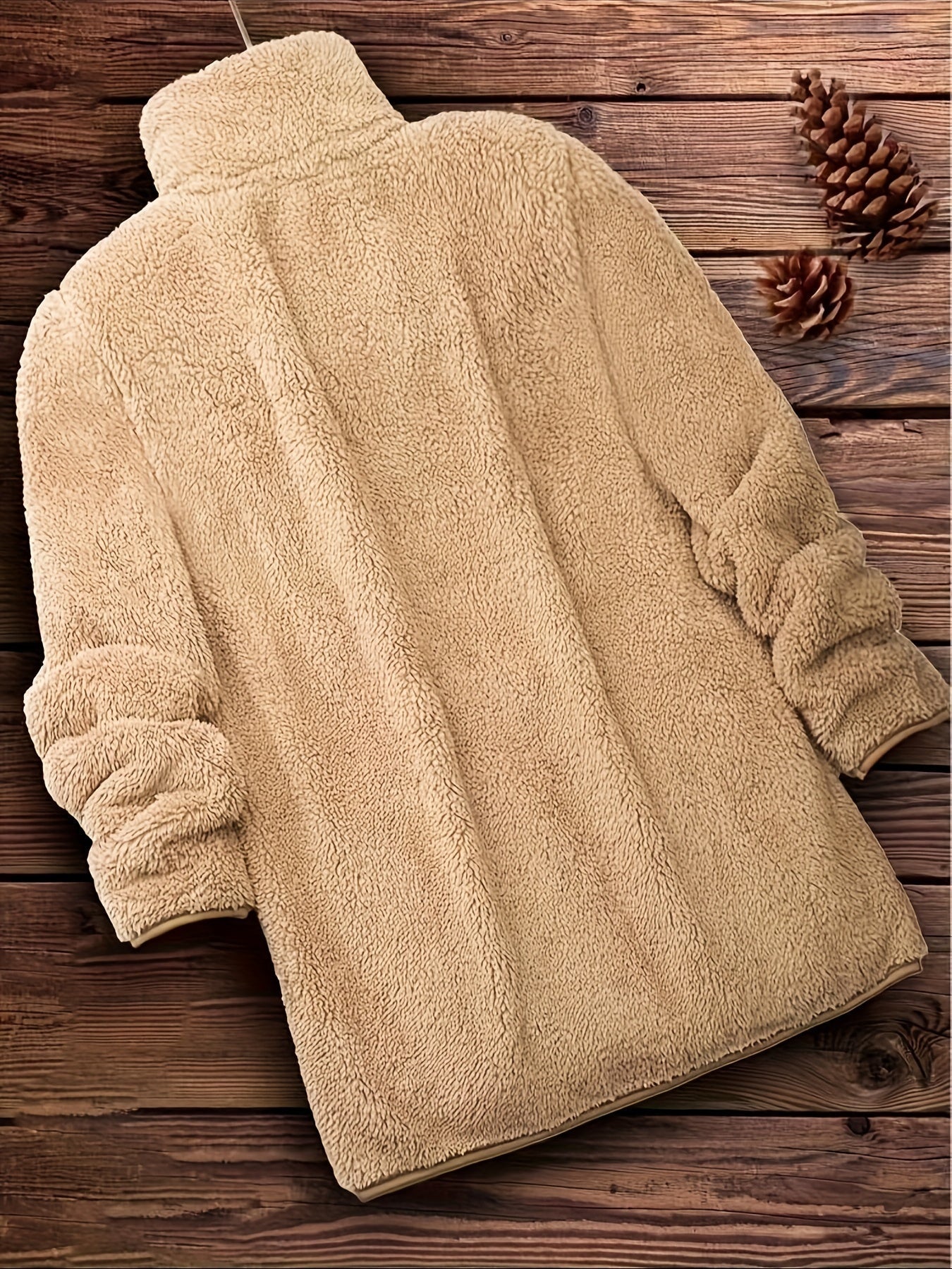 Gafi™ | Textured Fleece Jacket