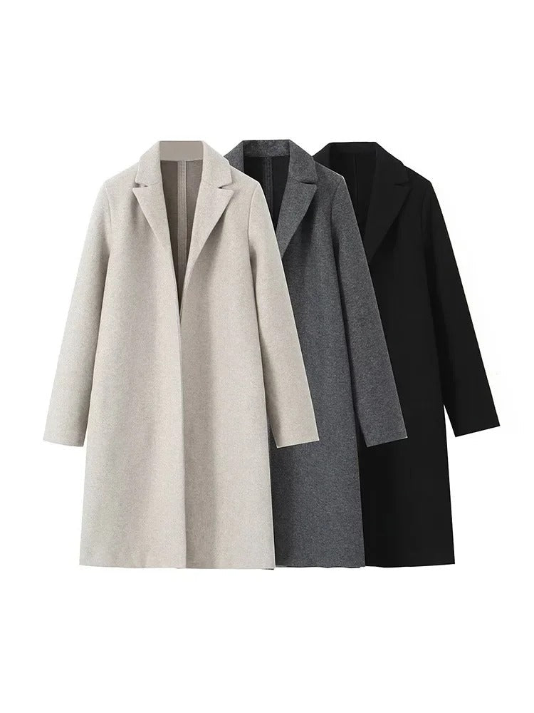 Shela™ | Elegant Long Coat
